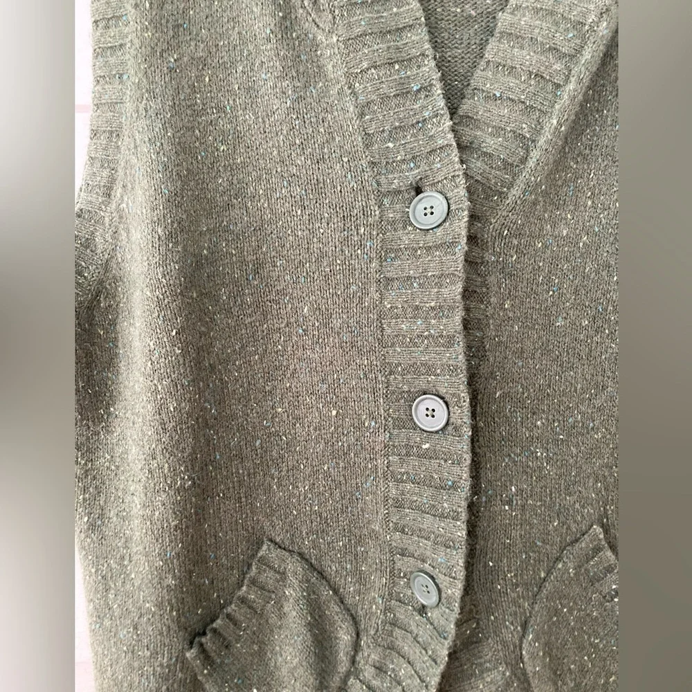 Woolrich | Angora Blend Hooded Sweater Vest Size XL - Picture 5 of 8